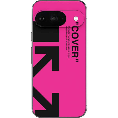 Black and Pink Arrows Google Pixel 9 Skin